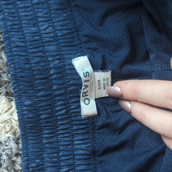 Orvis Atherlic Skort Bundle Navy And Black Golf Hike Sport Skirt Size Small - Picture 3 of 9